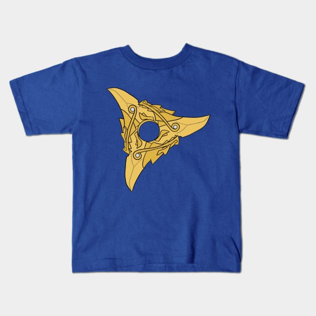 Shurikens of Ice Kids T-Shirt by maplefoot